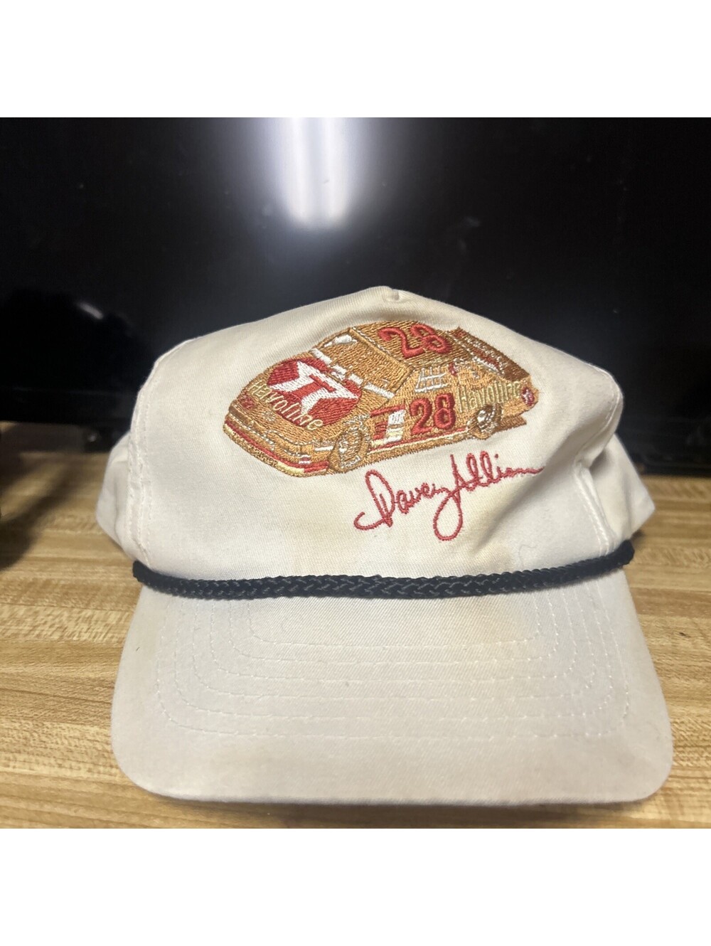 Vintage NASCAR Davey Allison Hat